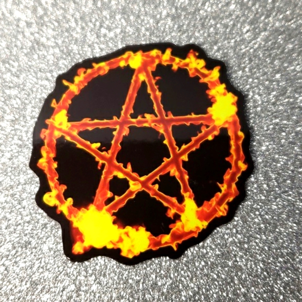 10/$10 Magic Witch waterproof Sticker pentagram
